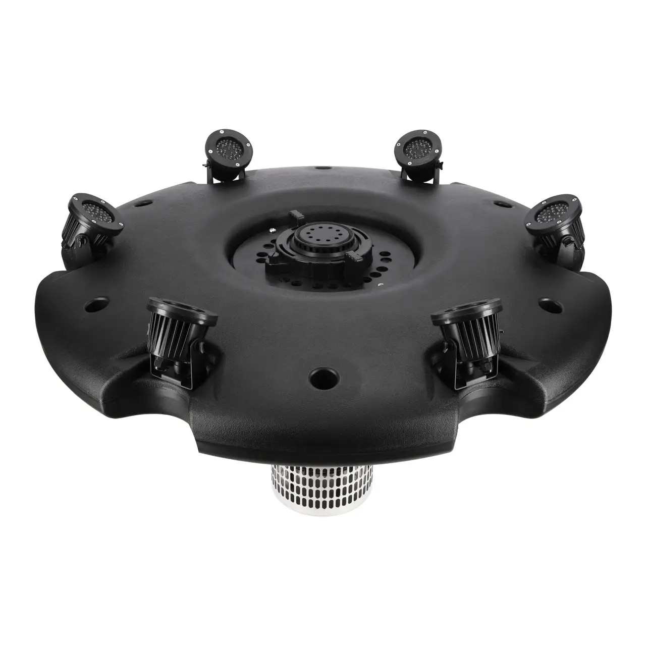 Плаваючий фонтан-аератор Aqua Nova ANFF-55000L6 з 6-ма світильниками